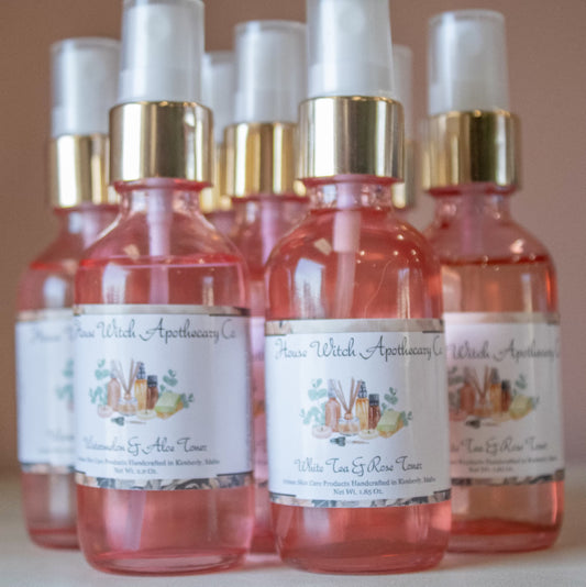 White Tea & Rose Toning Mist (1.8 Oz.)